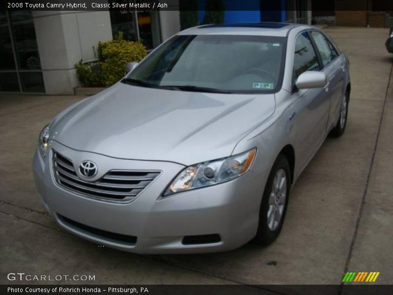 Classic Silver Metallic / Ash 2008 Toyota Camry Hybrid