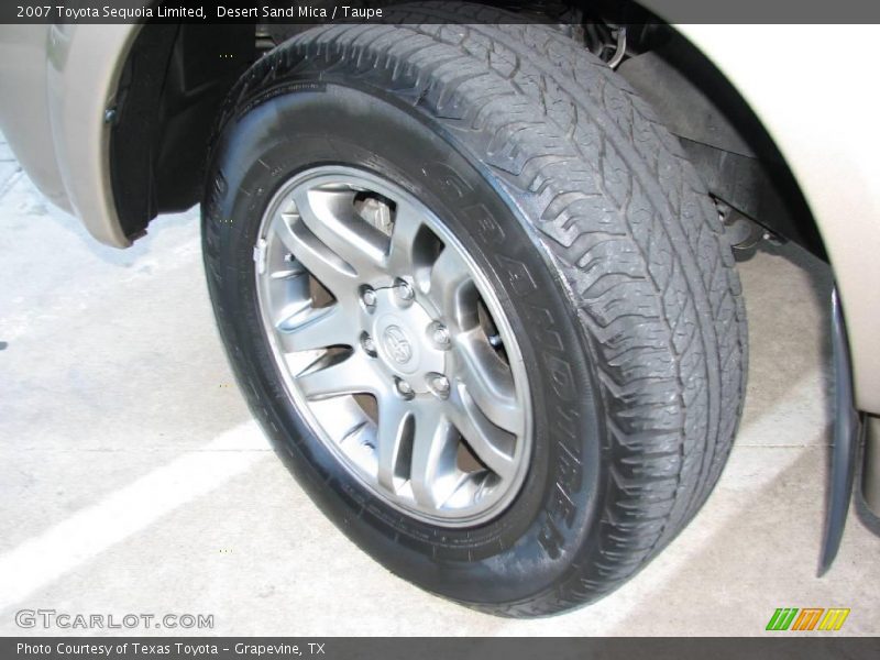 Desert Sand Mica / Taupe 2007 Toyota Sequoia Limited