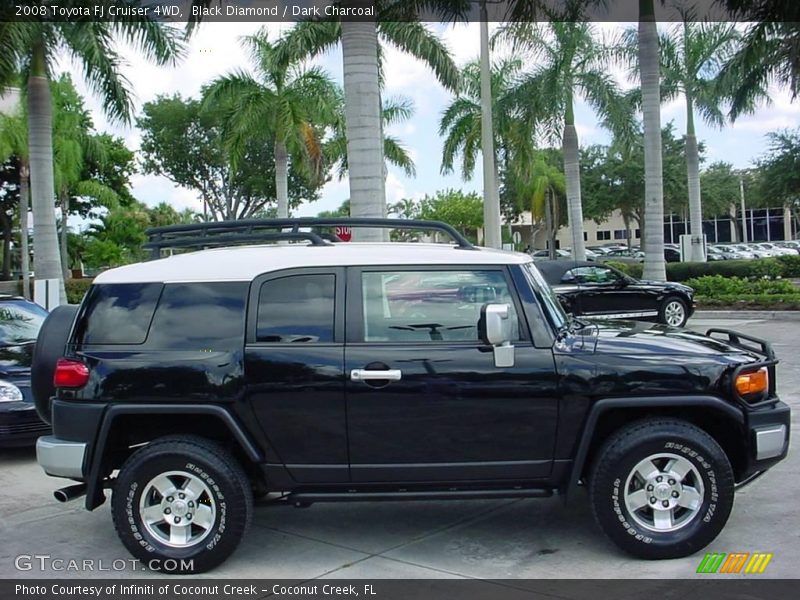 Black Diamond / Dark Charcoal 2008 Toyota FJ Cruiser 4WD