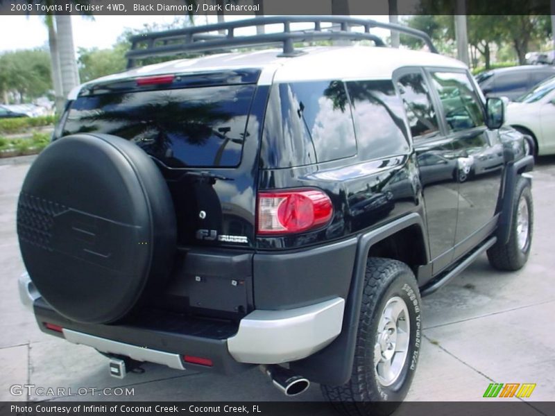 Black Diamond / Dark Charcoal 2008 Toyota FJ Cruiser 4WD