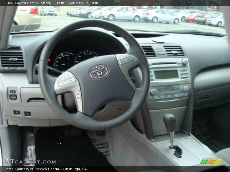 Classic Silver Metallic / Ash 2008 Toyota Camry Hybrid