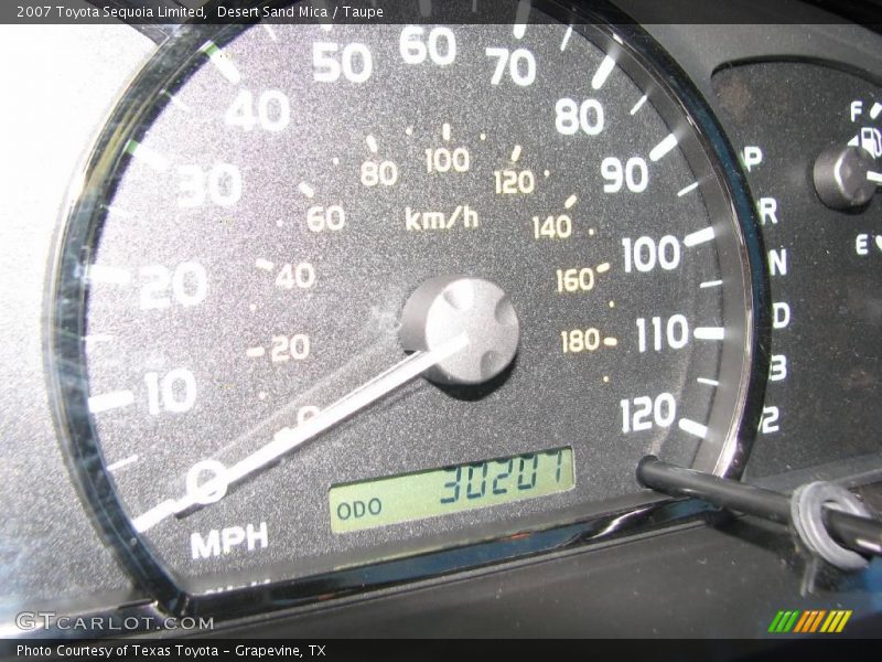 Desert Sand Mica / Taupe 2007 Toyota Sequoia Limited