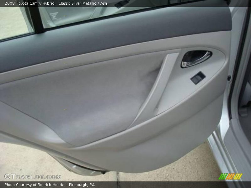 Classic Silver Metallic / Ash 2008 Toyota Camry Hybrid