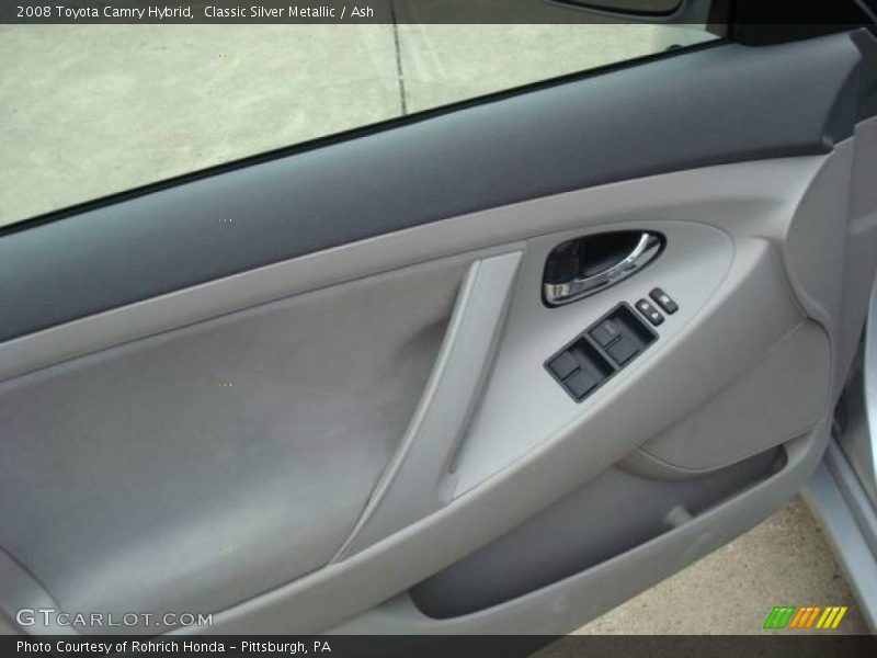 Classic Silver Metallic / Ash 2008 Toyota Camry Hybrid