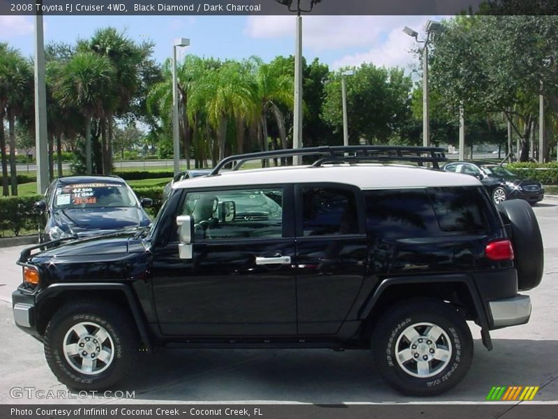 Black Diamond / Dark Charcoal 2008 Toyota FJ Cruiser 4WD