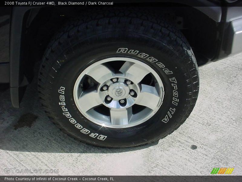 Black Diamond / Dark Charcoal 2008 Toyota FJ Cruiser 4WD