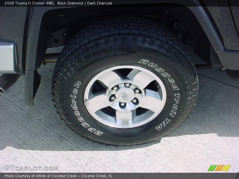 Black Diamond / Dark Charcoal 2008 Toyota FJ Cruiser 4WD