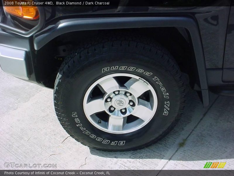 Black Diamond / Dark Charcoal 2008 Toyota FJ Cruiser 4WD