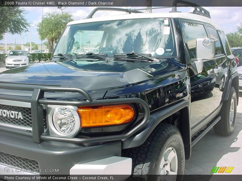 Black Diamond / Dark Charcoal 2008 Toyota FJ Cruiser 4WD