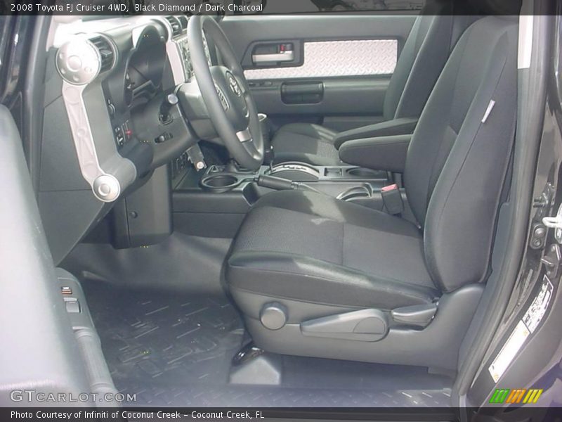 Black Diamond / Dark Charcoal 2008 Toyota FJ Cruiser 4WD