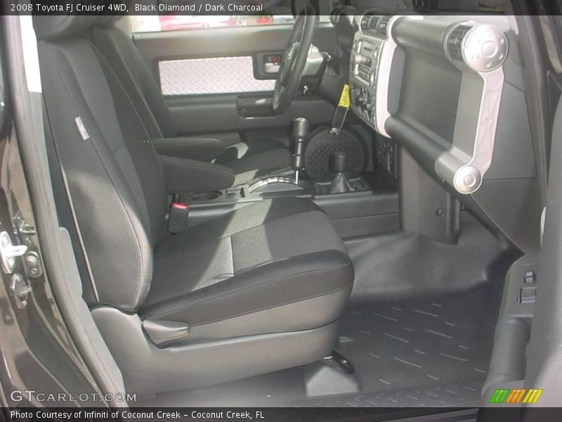 Black Diamond / Dark Charcoal 2008 Toyota FJ Cruiser 4WD