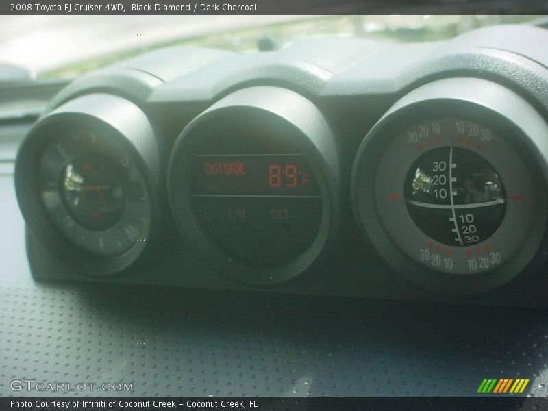 Black Diamond / Dark Charcoal 2008 Toyota FJ Cruiser 4WD