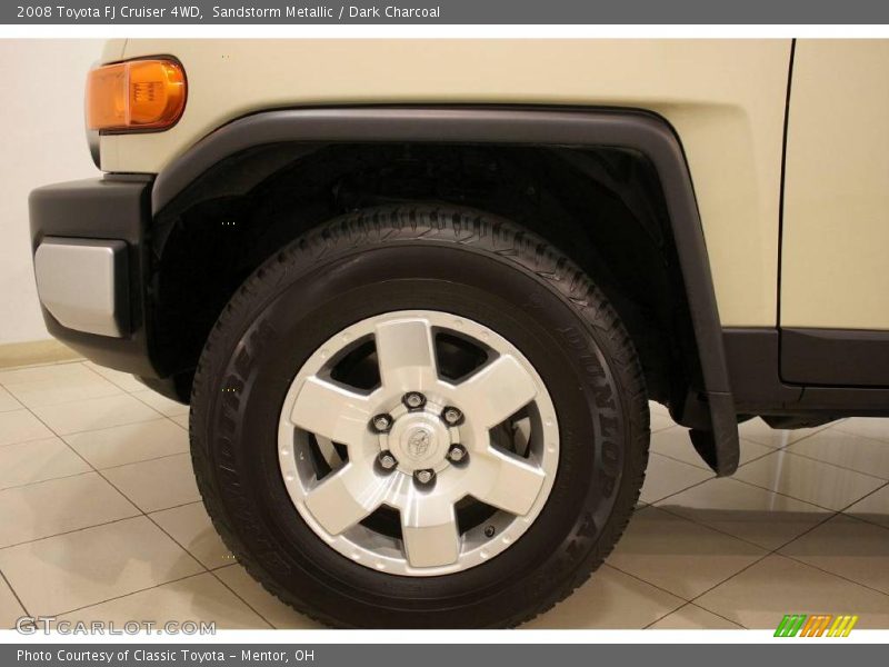 Sandstorm Metallic / Dark Charcoal 2008 Toyota FJ Cruiser 4WD