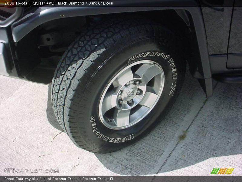 Black Diamond / Dark Charcoal 2008 Toyota FJ Cruiser 4WD