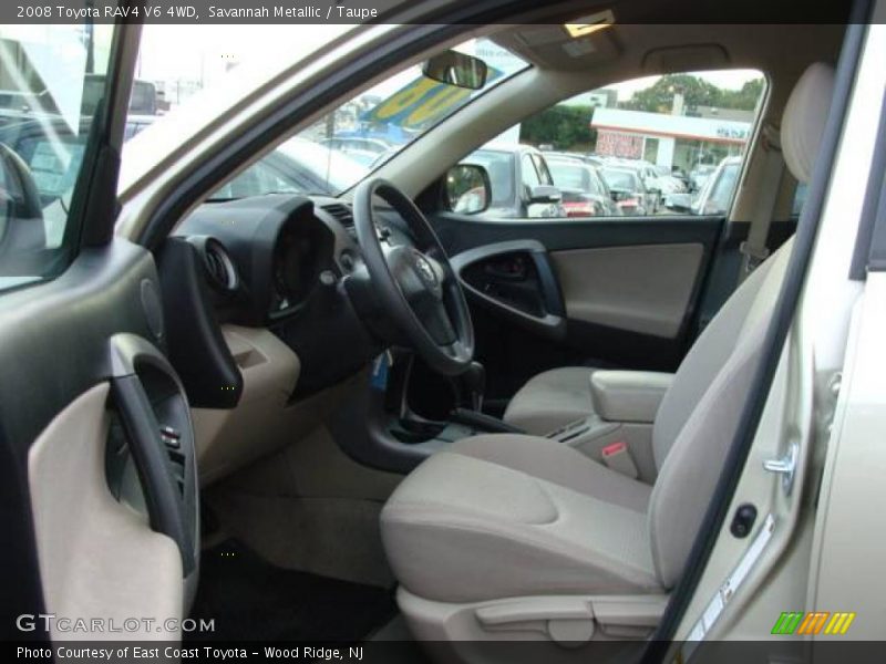 Savannah Metallic / Taupe 2008 Toyota RAV4 V6 4WD