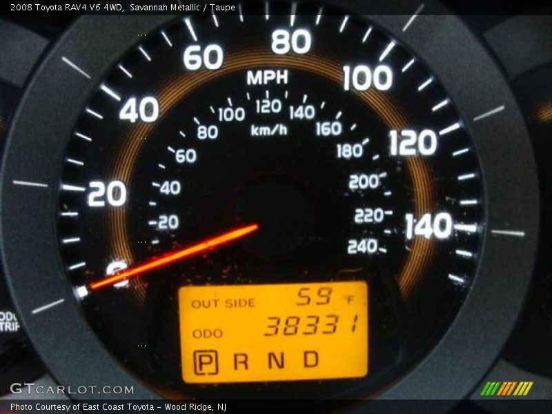 Savannah Metallic / Taupe 2008 Toyota RAV4 V6 4WD