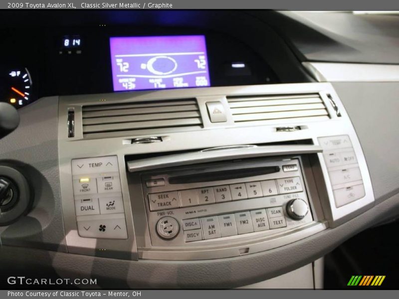 Classic Silver Metallic / Graphite 2009 Toyota Avalon XL