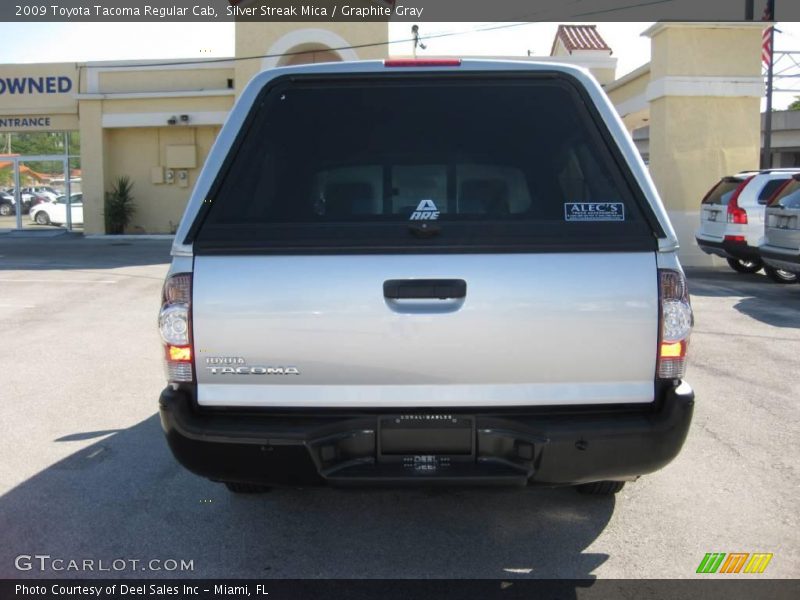 Silver Streak Mica / Graphite Gray 2009 Toyota Tacoma Regular Cab