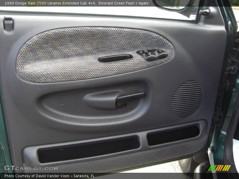 Emerald Green Pearl / Agate 1999 Dodge Ram 2500 Laramie Extended Cab 4x4