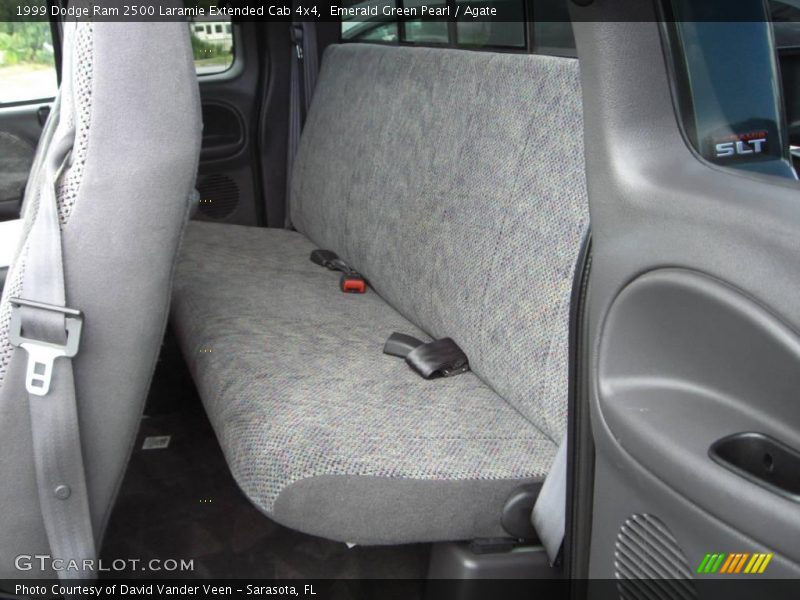 Emerald Green Pearl / Agate 1999 Dodge Ram 2500 Laramie Extended Cab 4x4