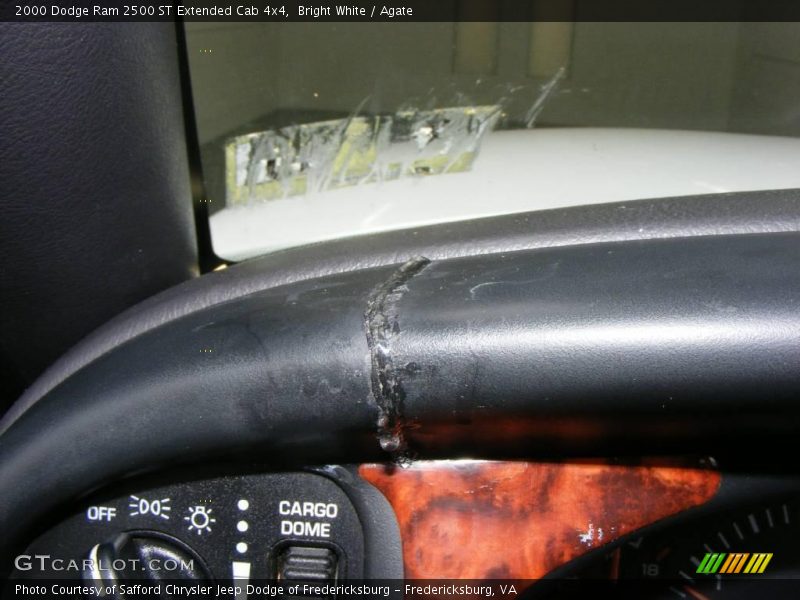 Bright White / Agate 2000 Dodge Ram 2500 ST Extended Cab 4x4