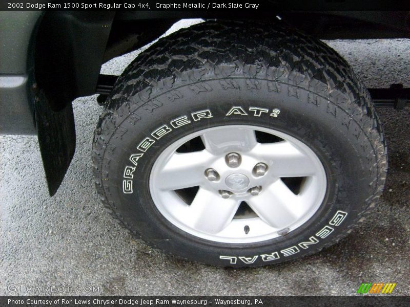 Graphite Metallic / Dark Slate Gray 2002 Dodge Ram 1500 Sport Regular Cab 4x4