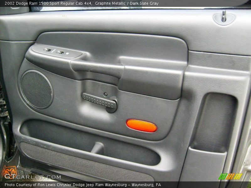 Graphite Metallic / Dark Slate Gray 2002 Dodge Ram 1500 Sport Regular Cab 4x4