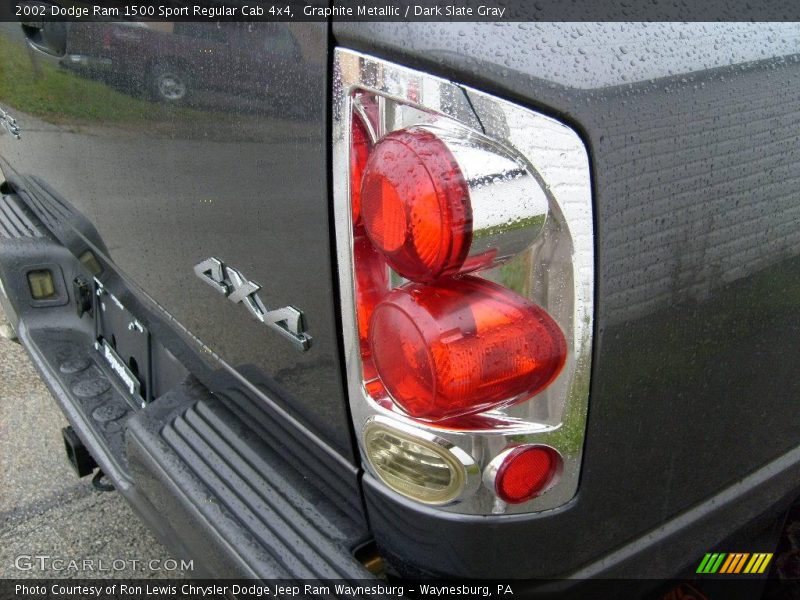 Graphite Metallic / Dark Slate Gray 2002 Dodge Ram 1500 Sport Regular Cab 4x4