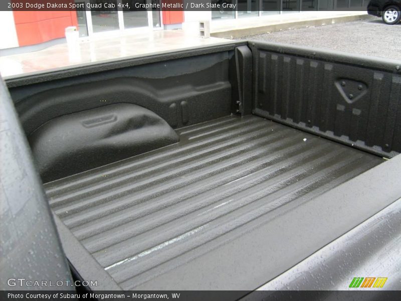 Graphite Metallic / Dark Slate Gray 2003 Dodge Dakota Sport Quad Cab 4x4