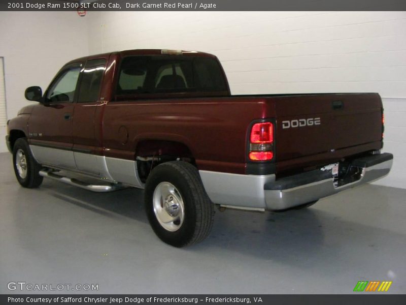Dark Garnet Red Pearl / Agate 2001 Dodge Ram 1500 SLT Club Cab
