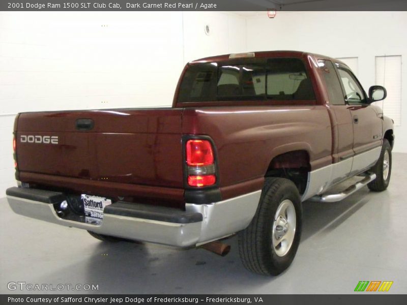 Dark Garnet Red Pearl / Agate 2001 Dodge Ram 1500 SLT Club Cab