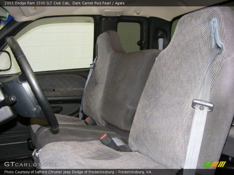Dark Garnet Red Pearl / Agate 2001 Dodge Ram 1500 SLT Club Cab