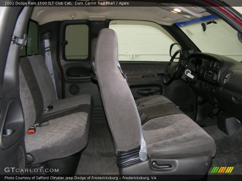 Dark Garnet Red Pearl / Agate 2001 Dodge Ram 1500 SLT Club Cab