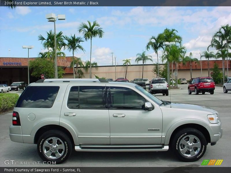 Silver Birch Metallic / Black 2006 Ford Explorer Limited