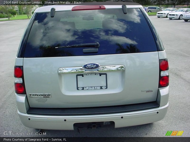 Silver Birch Metallic / Black 2006 Ford Explorer Limited