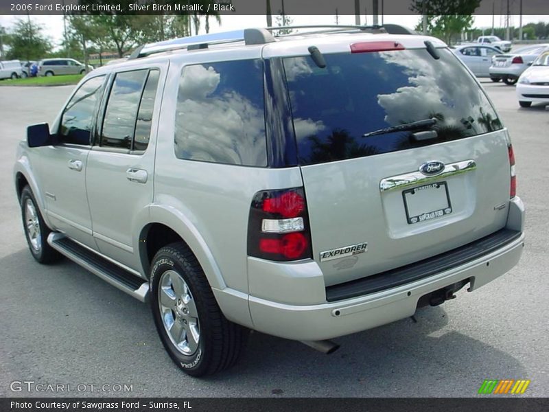 Silver Birch Metallic / Black 2006 Ford Explorer Limited