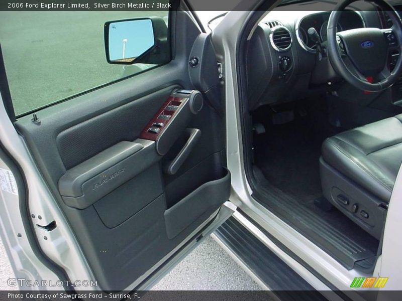 Silver Birch Metallic / Black 2006 Ford Explorer Limited