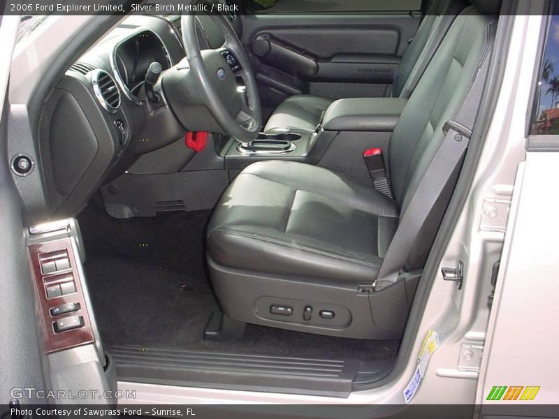 Silver Birch Metallic / Black 2006 Ford Explorer Limited