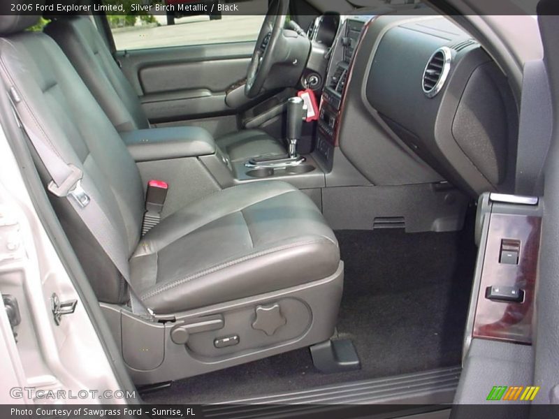 Silver Birch Metallic / Black 2006 Ford Explorer Limited