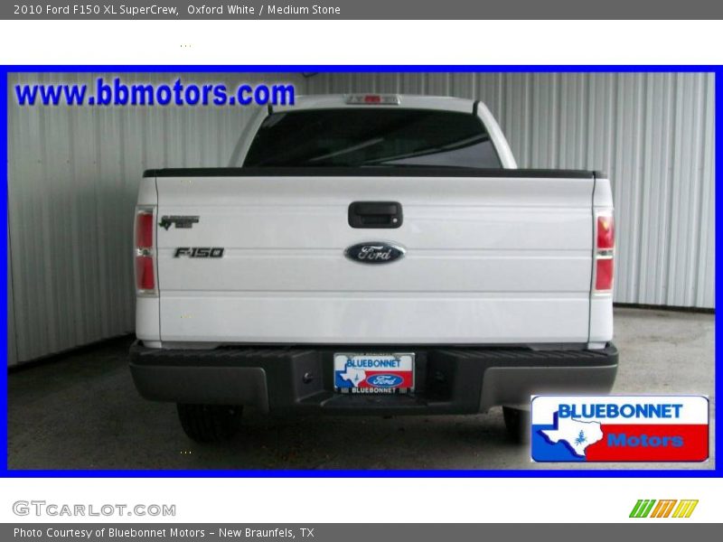 Oxford White / Medium Stone 2010 Ford F150 XL SuperCrew