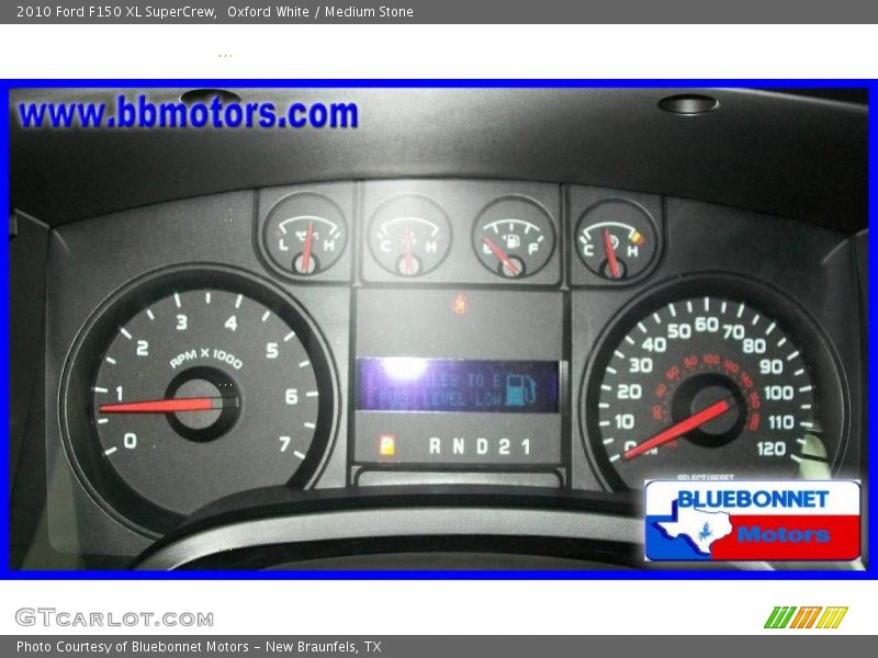 Oxford White / Medium Stone 2010 Ford F150 XL SuperCrew