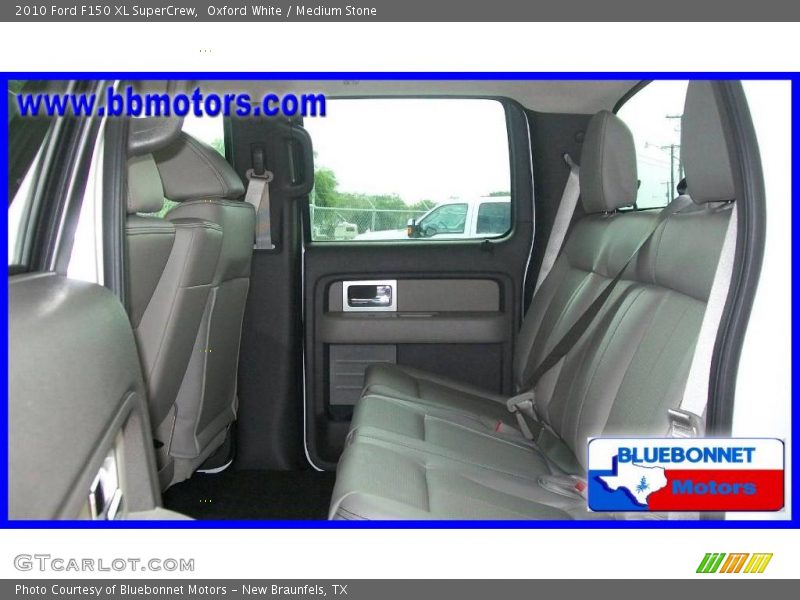 Oxford White / Medium Stone 2010 Ford F150 XL SuperCrew