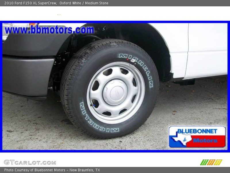 Oxford White / Medium Stone 2010 Ford F150 XL SuperCrew
