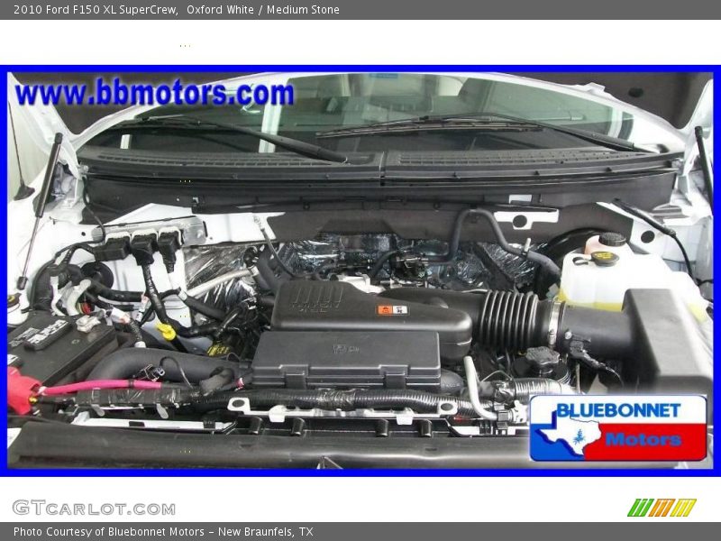 Oxford White / Medium Stone 2010 Ford F150 XL SuperCrew