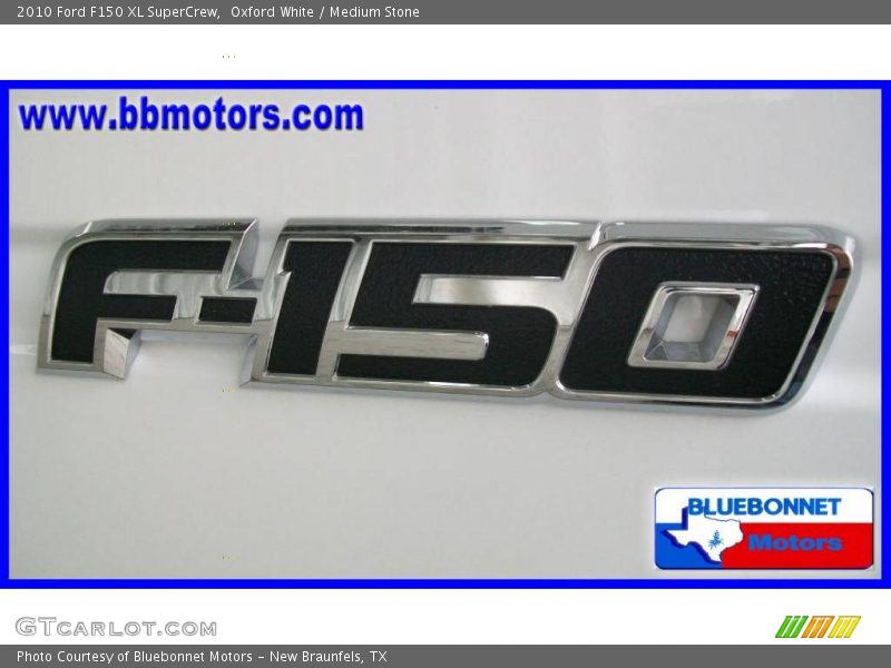 Oxford White / Medium Stone 2010 Ford F150 XL SuperCrew