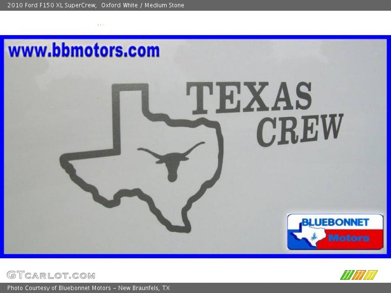 Oxford White / Medium Stone 2010 Ford F150 XL SuperCrew