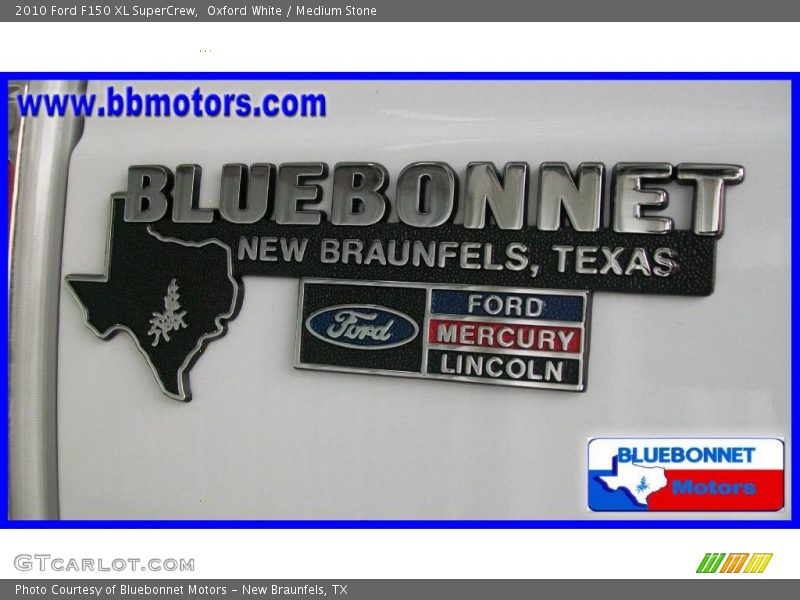 Oxford White / Medium Stone 2010 Ford F150 XL SuperCrew