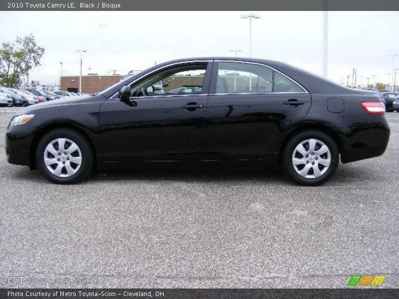 Black / Bisque 2010 Toyota Camry LE