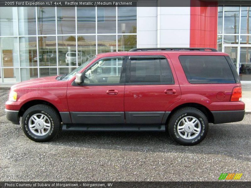 Redfire Metallic / Medium Parchment 2005 Ford Expedition XLT 4x4