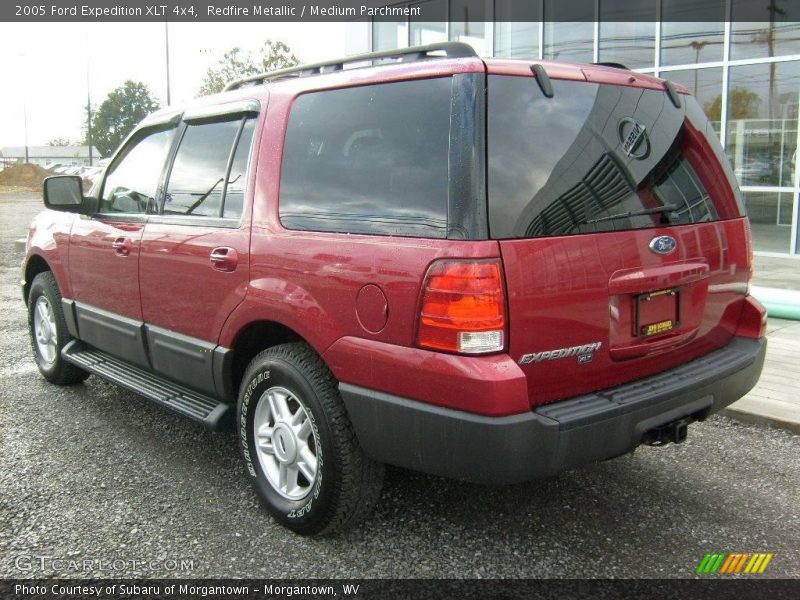 Redfire Metallic / Medium Parchment 2005 Ford Expedition XLT 4x4